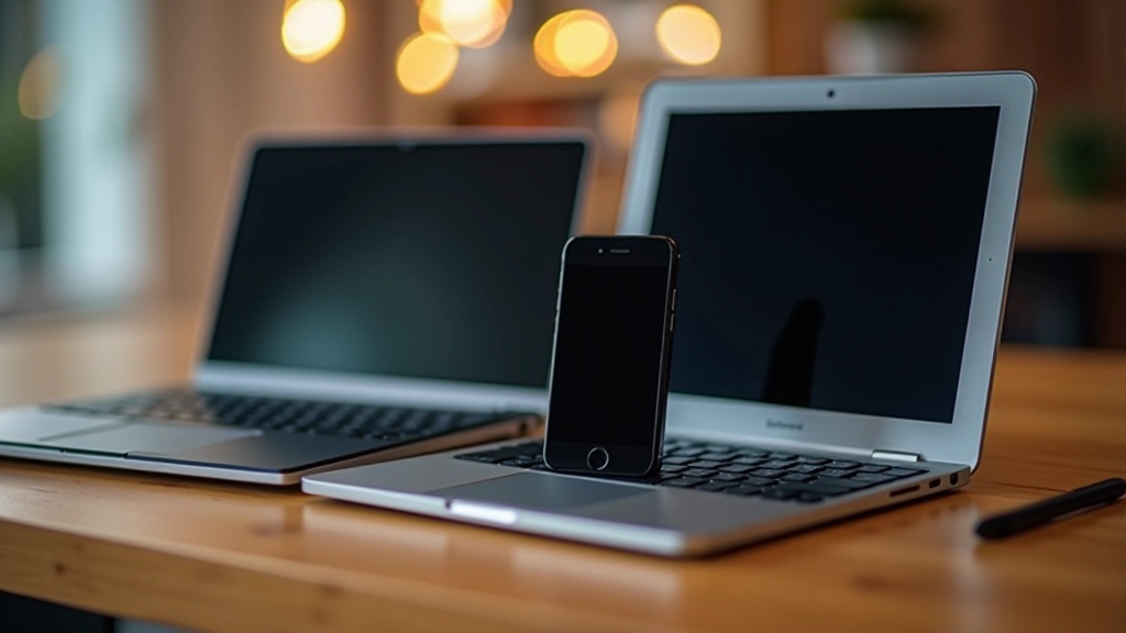 Různá mobilní zařízení s různými velikostmi obrazovky vedle sebe